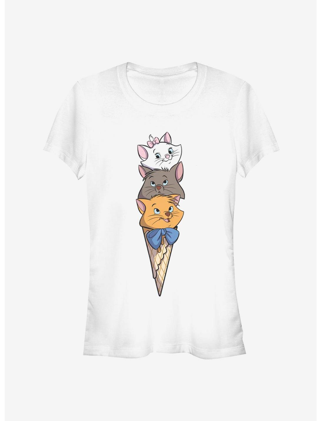 Disney Aristocats Ice Cream Stack Classic Girls T-Shirt