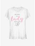 Disney Aristocats Marie Because I'm A Lady Classic Girls T-Shirt