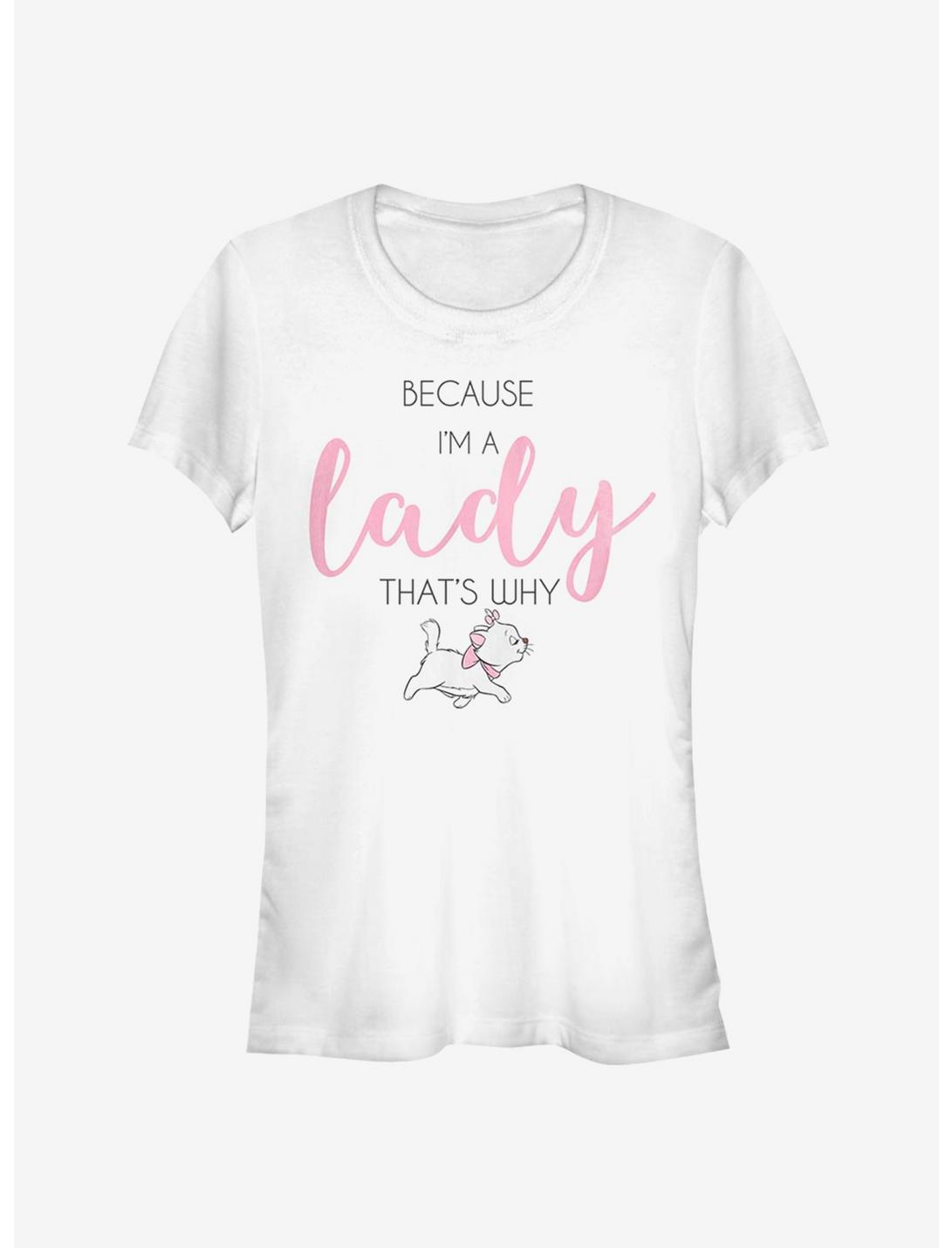 Disney Aristocats Marie Because I'm A Lady Classic Girls T-Shirt