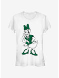 Disney Daisy Duck Green Holiday Outfit Classic Girls T-Shirt