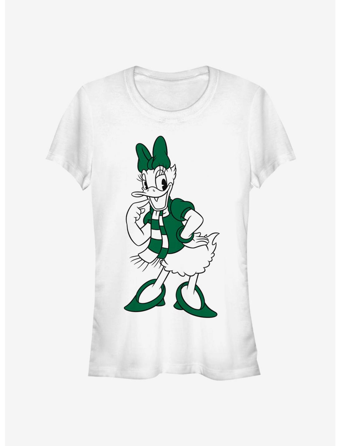 Disney Daisy Duck Green Holiday Outfit Classic Girls T-Shirt