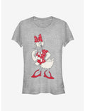 Disney Daisy Duck Holiday Snowflake Outfit Classic Girls T-Shirt