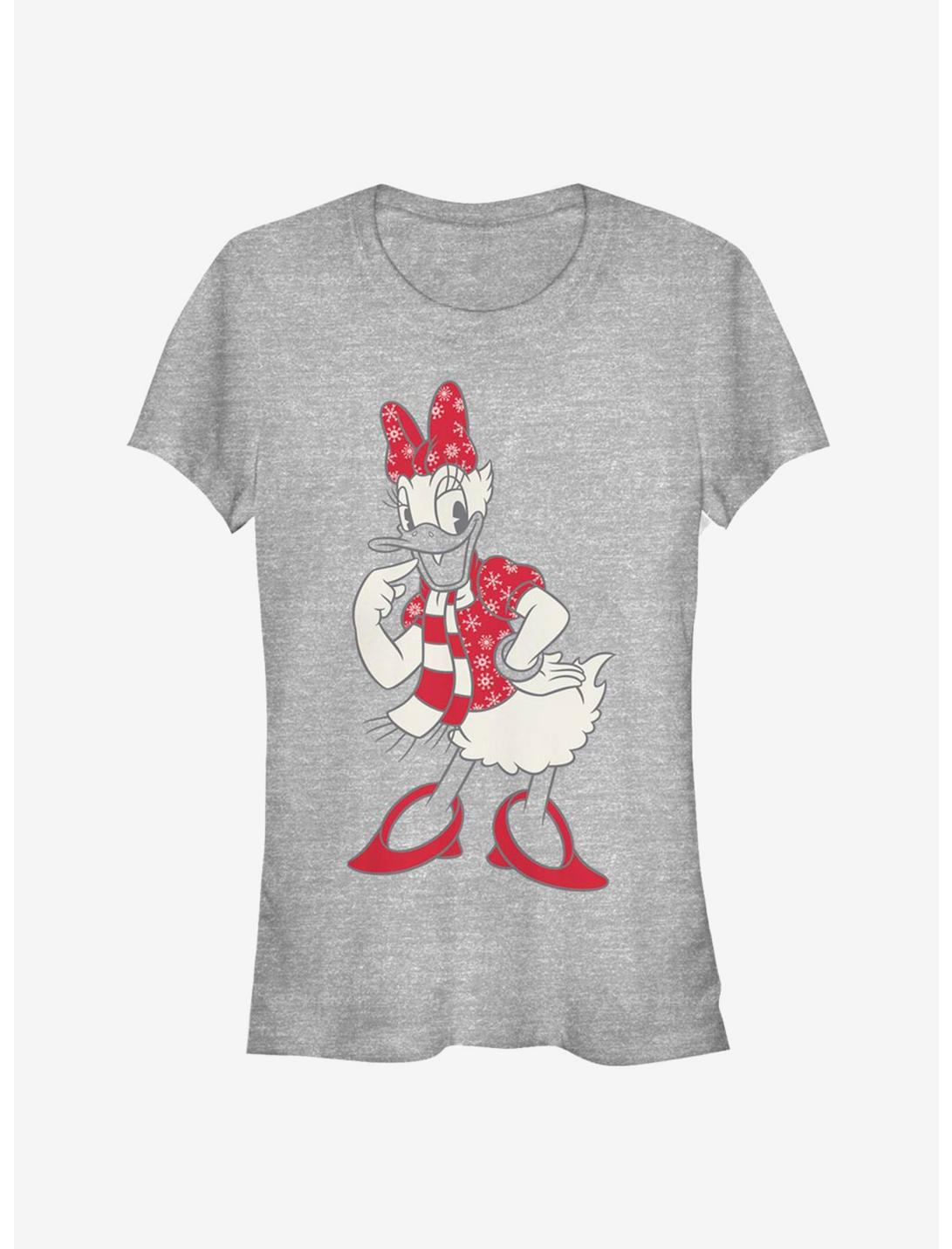Disney Daisy Duck Holiday Snowflake Outfit Classic Girls T-Shirt