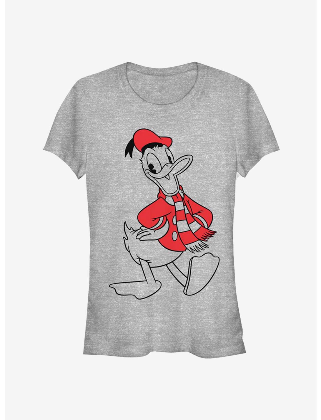 Disney Donald Holiday Outline Classic Girls T-Shirt