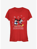 Disney Mickey Mouse And Minnie Mouse Learn Discover Classic Girls T-Shirt