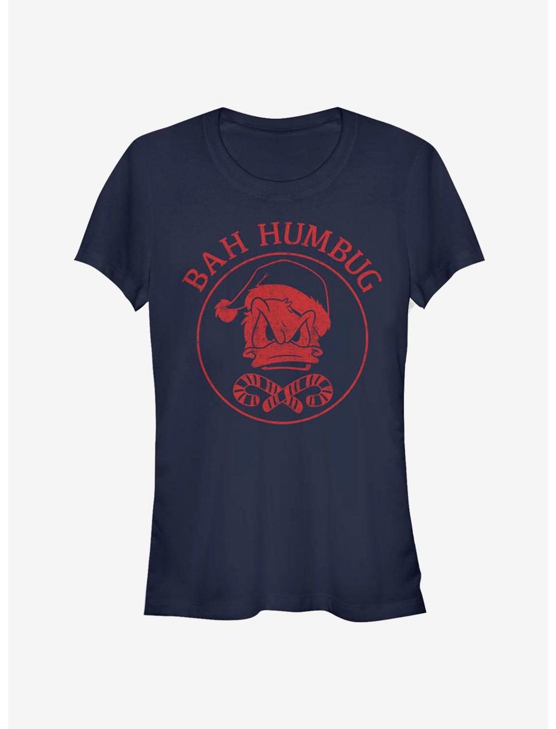 Disney Donald Duck Bah Humbug Classic Girls T-Shirt