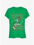 Disney Goofy Ornament Holiday Sweater Classic Girls T-Shirt