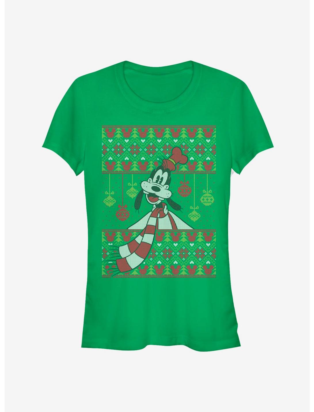 Disney Goofy Ornament Holiday Sweater Classic Girls T-Shirt