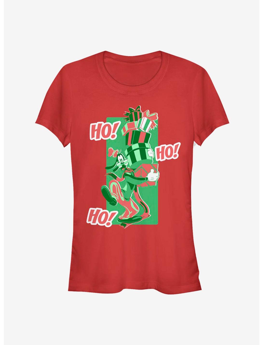 Disney Goofy Ho! Ho! Ho! Holiday Classic Girls T-Shirt