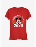 Disney Mickey Mouse Happy New Year 2020 Classic Girls T-Shirt