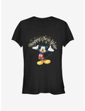 Disney Mickey Mouse Happy New Year Fireworks Classic Girls T-Shirt