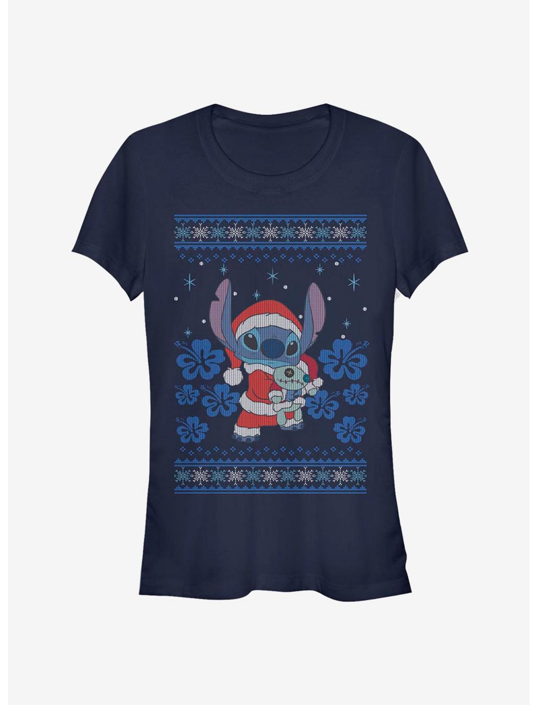 Disney Lilo & Stitch Christmas Stitch Girls T-Shirt