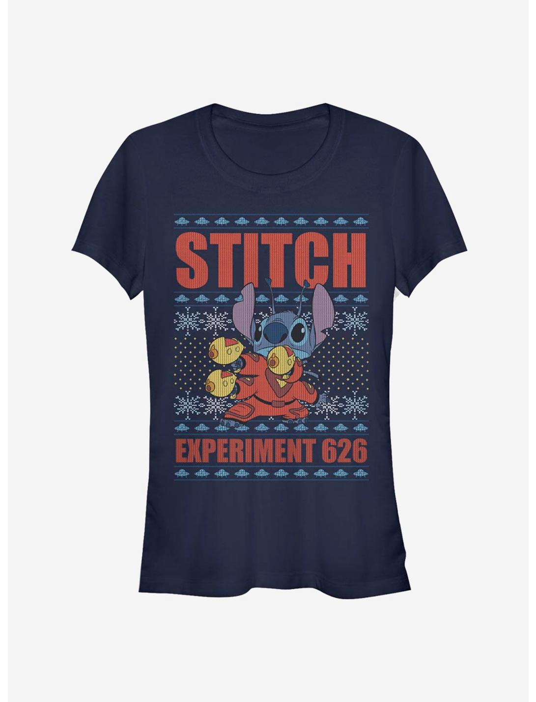 Disney Lilo & Stitch Holiday Experiment 626 Girls T-Shirt
