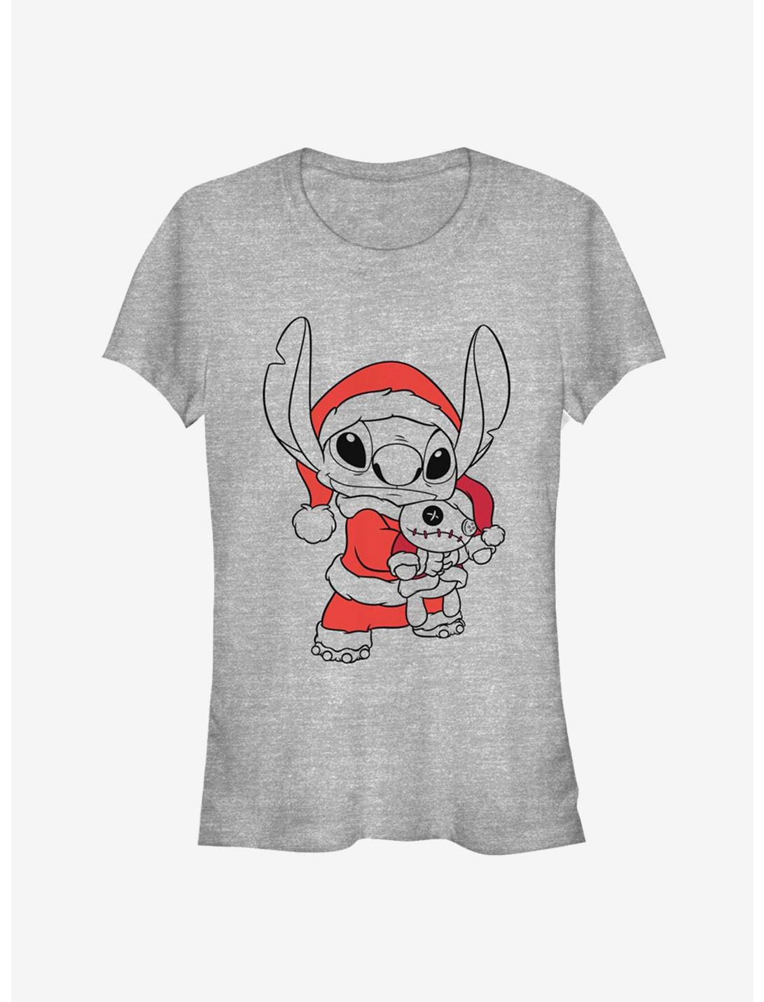 Disney Lilo & Stitch Christmas Santa Stitch Blaster Girls T-Shirt