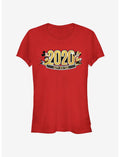 Disney Mickey Mouse And Minnie Mouse Happy New Year 2020 Classic Girls T-Shirt