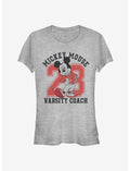 Disney Mickey Mouse Varsity Coach Classic Girls T-Shirt