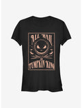 The Nightmare Before Christmas Hail The Pumpkin King Girls T-Shirt