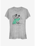 Disney Mickey Mouse & Pluto Matching Holiday Sweaters Girls T-Shirt