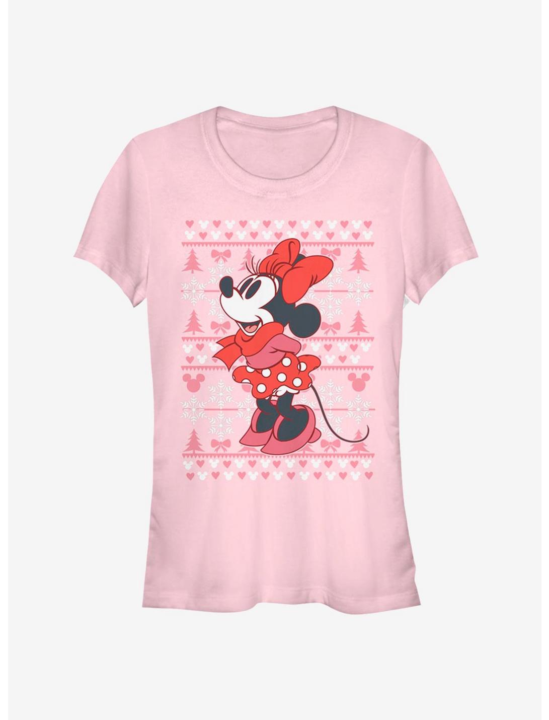 Disney Minnie Mouse Holiday Sweater Girls T-Shirt