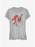 Disney Pluto Present Classic Girls T-Shirt