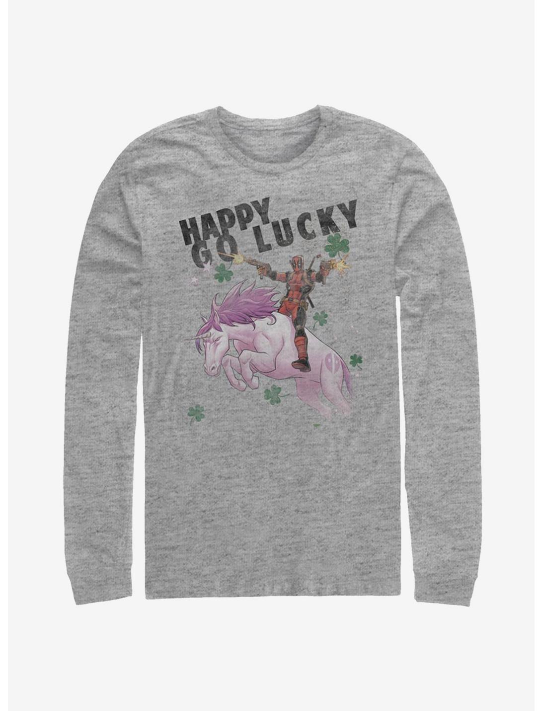 Marvel Deadpool Charm Lucky Long-Sleeve T-Shirt