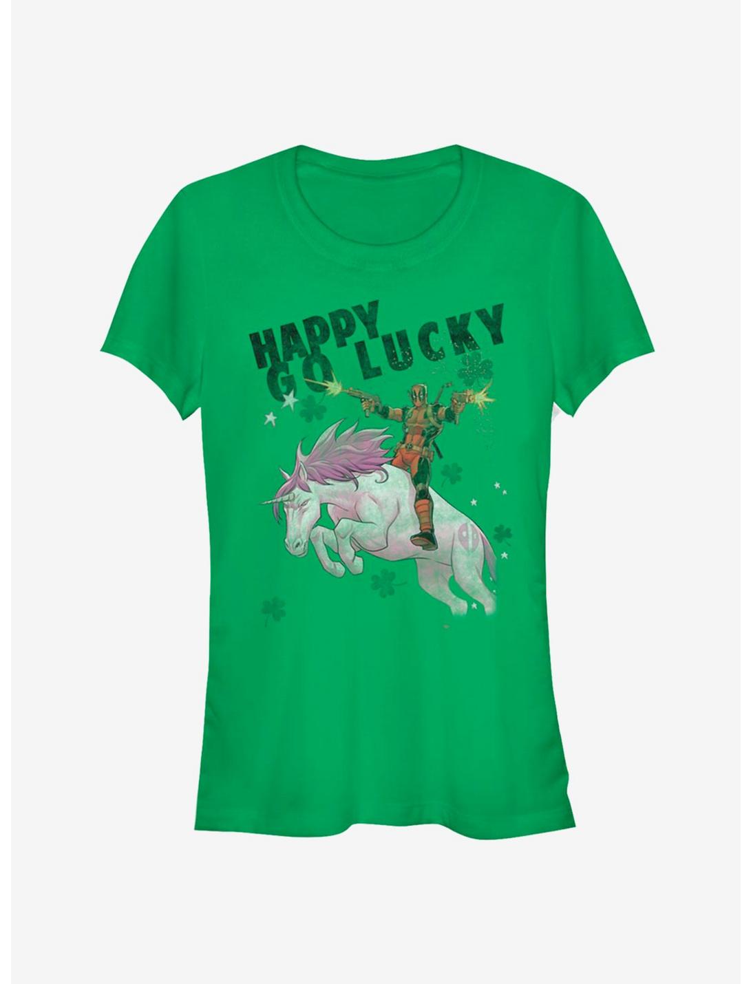 Marvel Deadpool Charm Lucky Girls T-Shirt