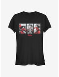 Disney Mulan Live Action Floral Boxed Girls T-Shirt