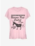 Disney Pixar Onward Unicorn Pest Control Girls T-Shirt