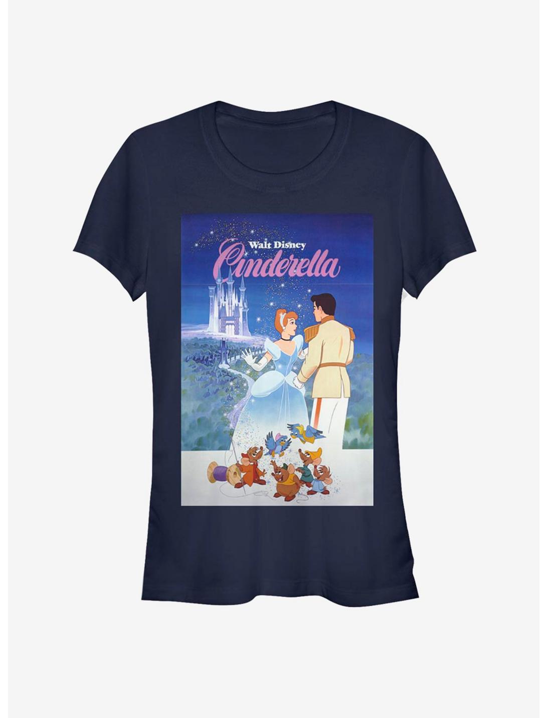 Disney Cinderella Classic Cinderella Poster Girls T-Shirt