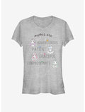 Disney Cinderella Classic Moms Princess Classic Jumble Girls T-Shirt
