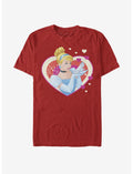 Disney Cinderella Classic Cinderella Hearts T-Shirt