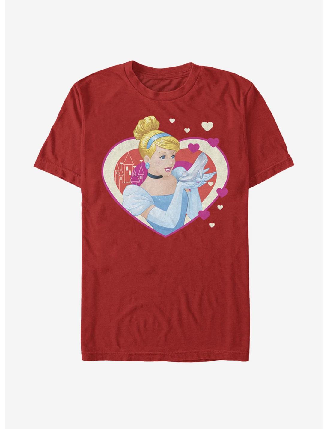 Disney Cinderella Classic Cinderella Hearts T-Shirt
