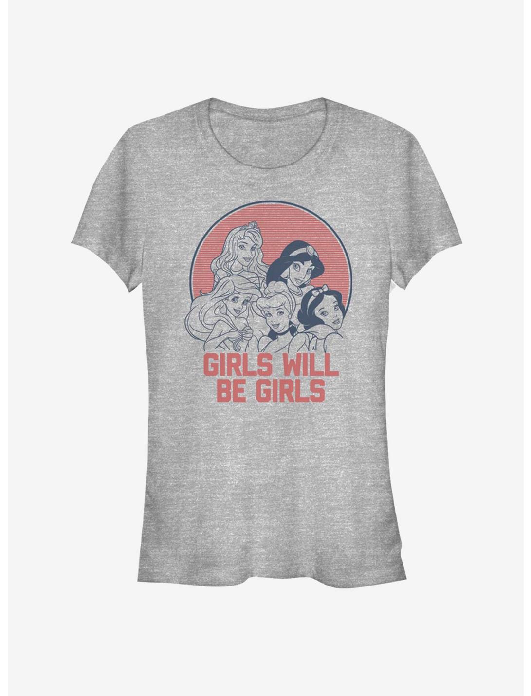 Disney Princess Classic Girl Vibes Girls T-Shirt