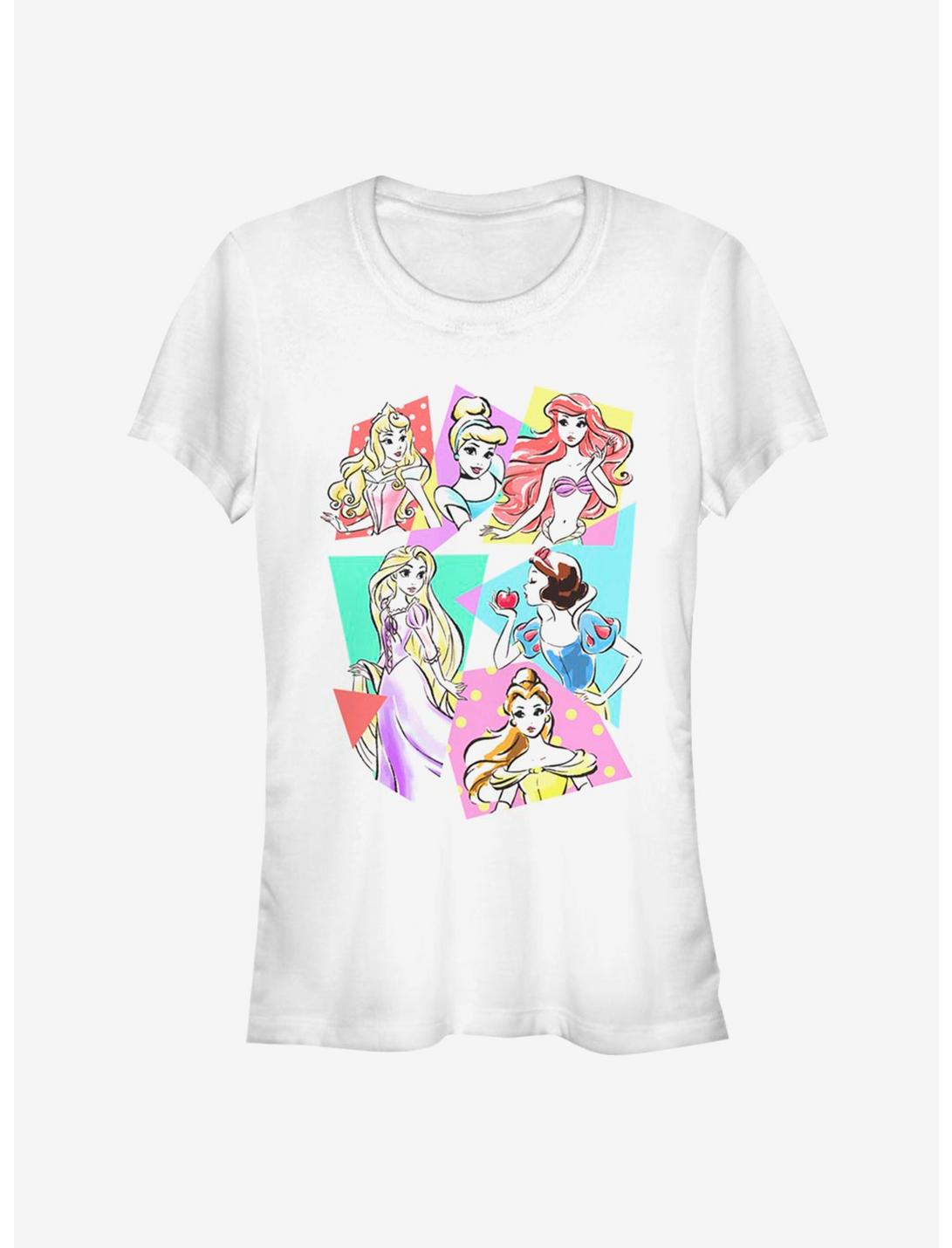Disney Princess Classic Neon Pop Girls T-Shirt