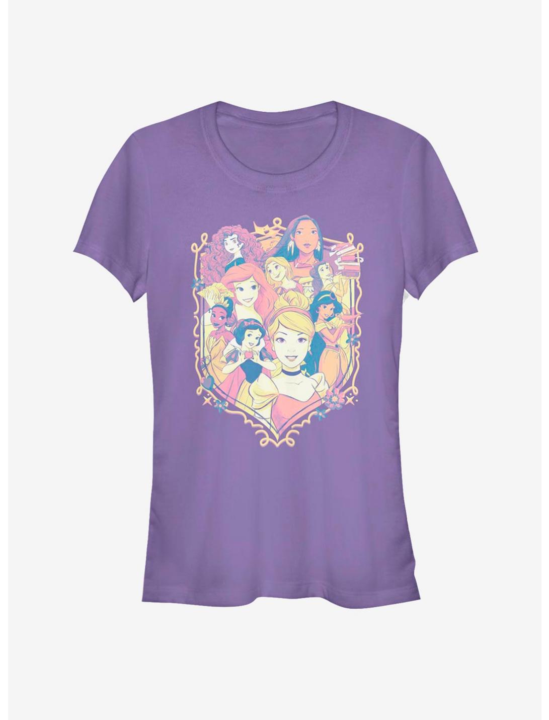 Disney Princess Classic Princess Shield Girls T-Shirt