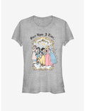 Disney Princess Classic Vintage Princess Group Girls T-Shirt