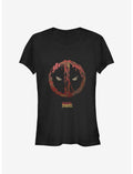 Marvel Zombies Undead Deadpool Girls T-Shirt