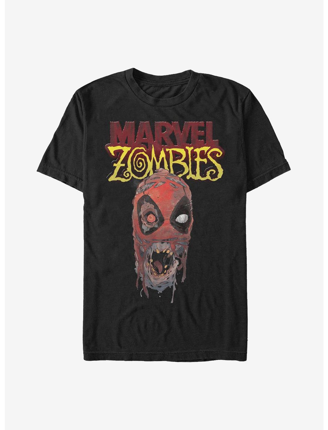 Marvel Zombies Head Of Deadpool T-Shirt