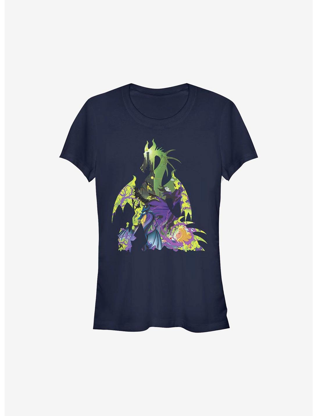 Disney Villains Maleficent Dragon Form Girls T-Shirt