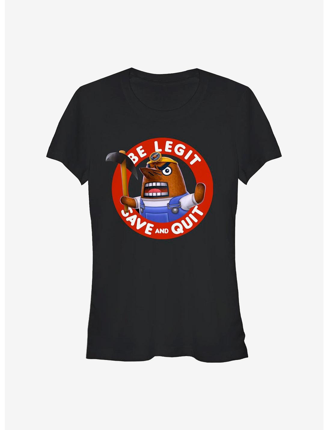 Nintendo Animal Crossing Legit Resetti Girls T-Shirt