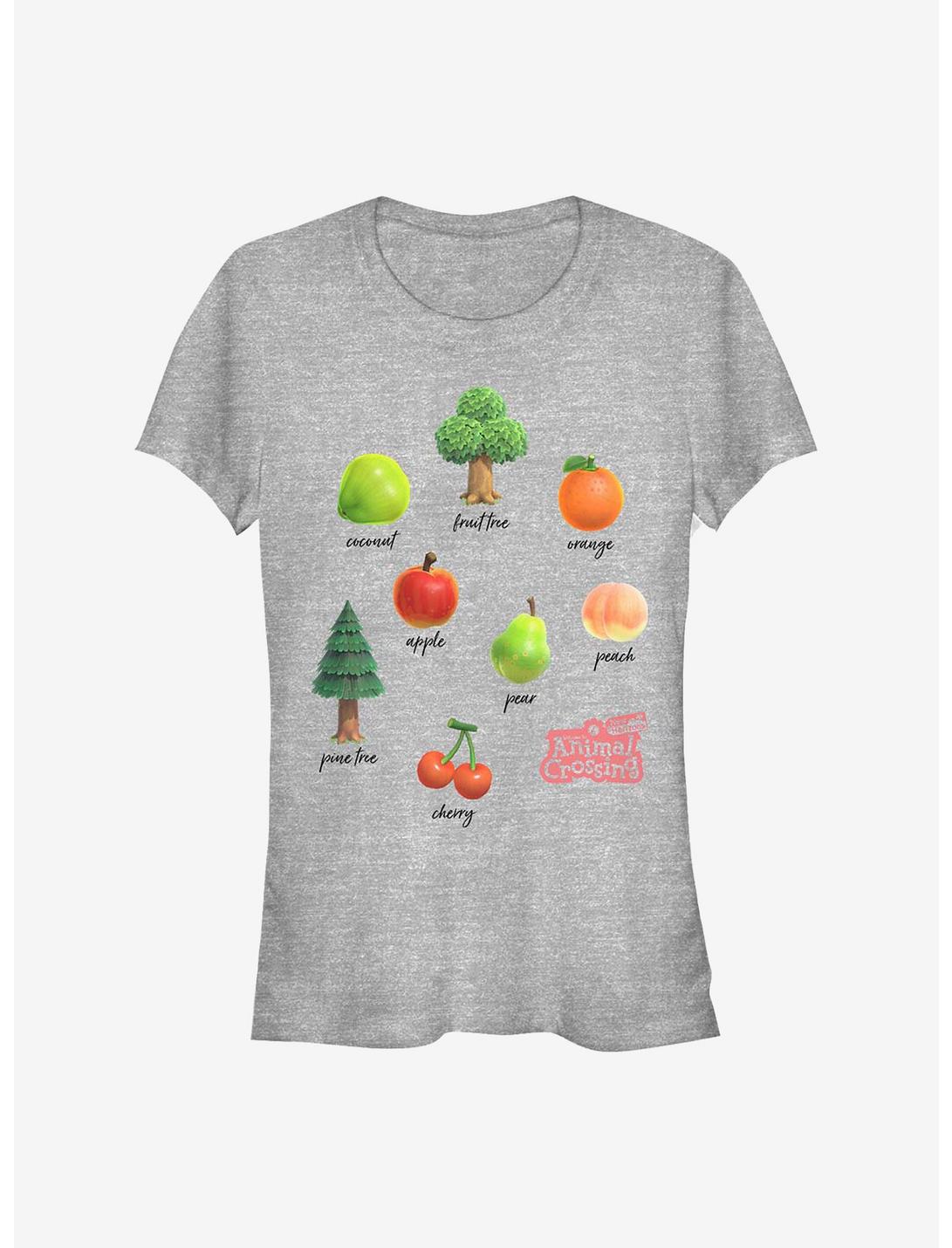 Nintendo Animal Crossing Fruits And Trees Girls T-Shirt