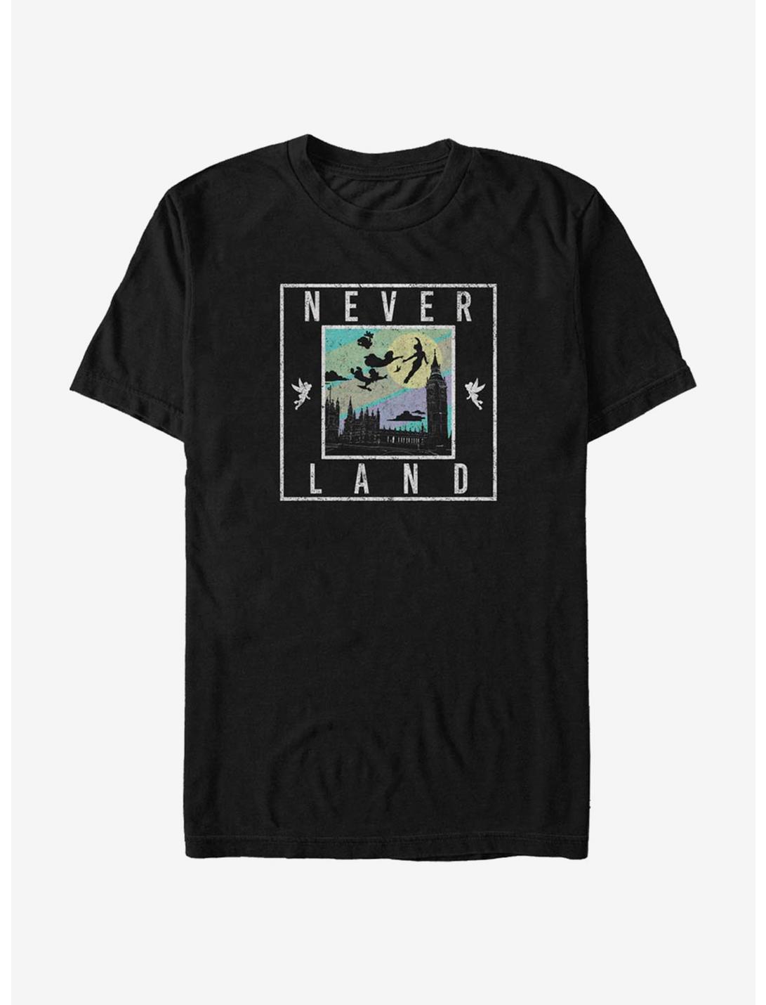 Disney Peter Pan London Skyline Silhouettes T-Shirt