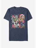Disney Pixar Toy Story Argyle Christmas T-Shirt