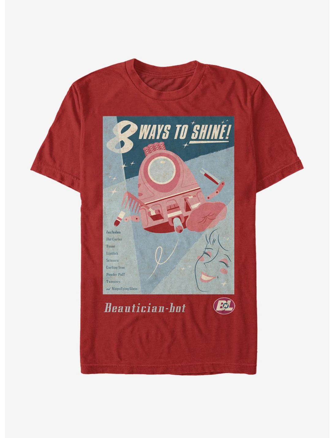 Disney Pixar Wall-E Beautician Bot Poster T-Shirt