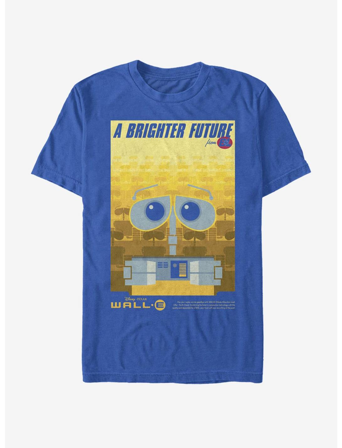 Disney Pixar Wall-E Brighter Future Poster T-Shirt