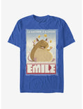 Disney Pixar Ratatouille Eating Machine Emile Poster T-Shirt