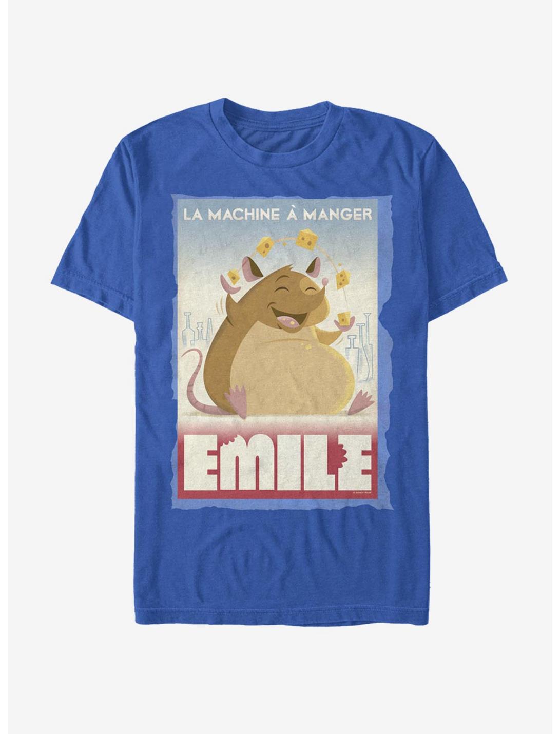 Disney Pixar Ratatouille Eating Machine Emile Poster T-Shirt