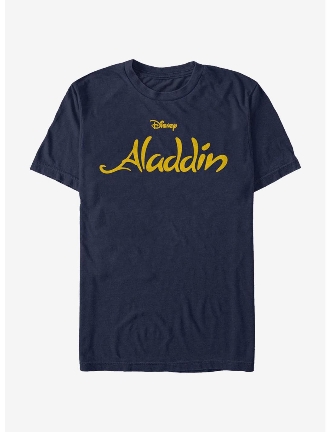 Disney Aladdin Simple Aladdin Logo T-Shirt