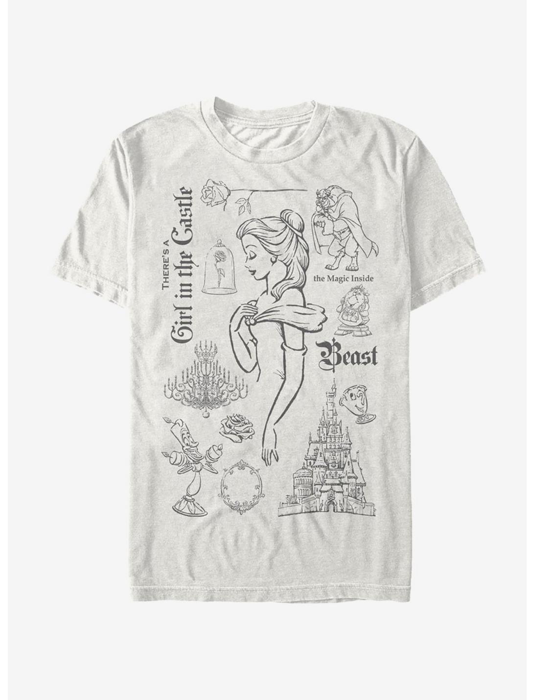 Disney Beauty and The Beast Beast In The Castle T-Shirt