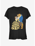 Disney Beauty and The Beast Colorful Love Girls T-Shirt